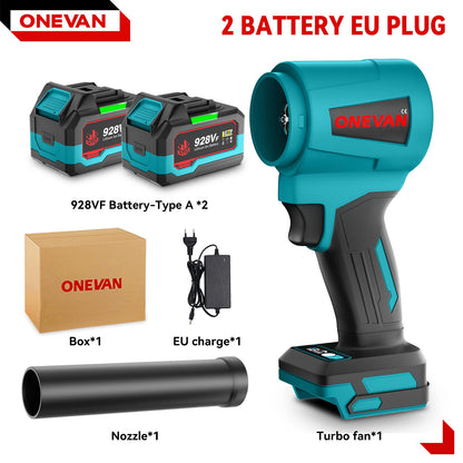 ONEVAN Souffleur Turbo 4000W Nettoyage Rapide Brushless Makita 18V - Manuzen