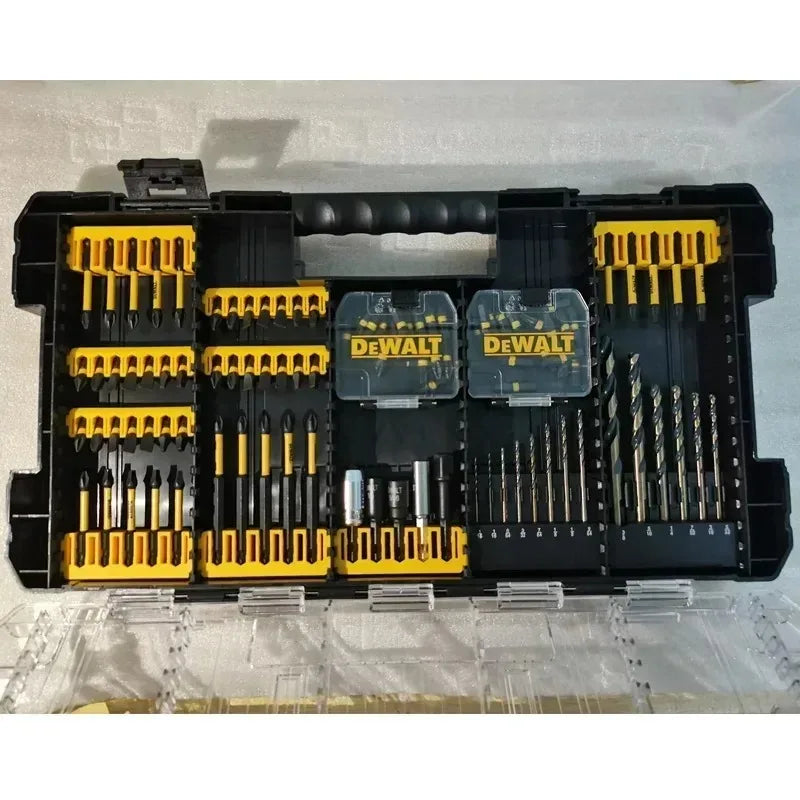DEWALT FlexTorq 100PC Bit Set Rangement Pro Mèches Bois