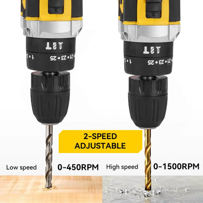 MELLWIN Perceuse À Percussion Sans Fil Couple Élevé Compatible Makita 18V