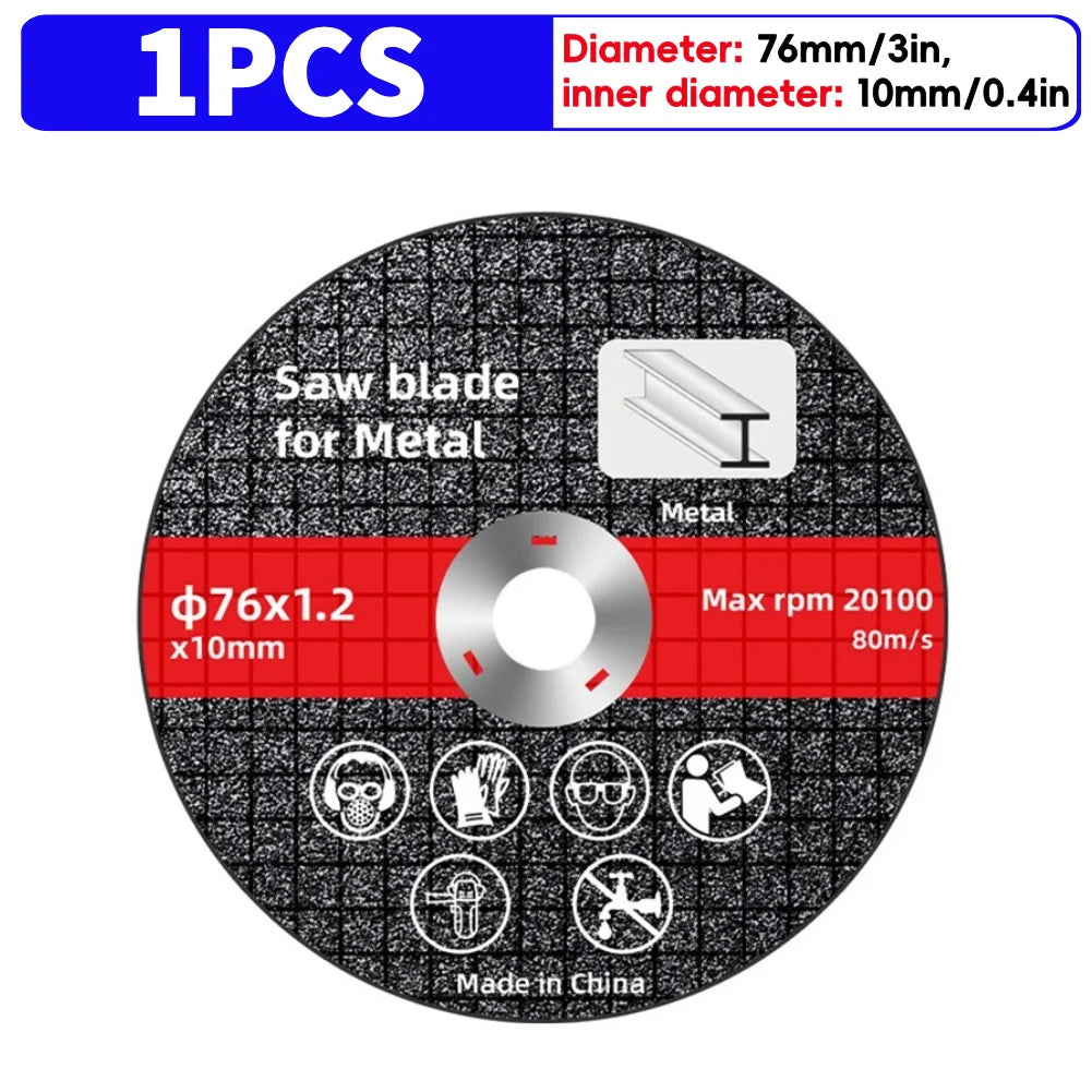 Lame de Scie Électrique 76mm pour Métal Disque de Coupe Rotatif 1PCS Espagne