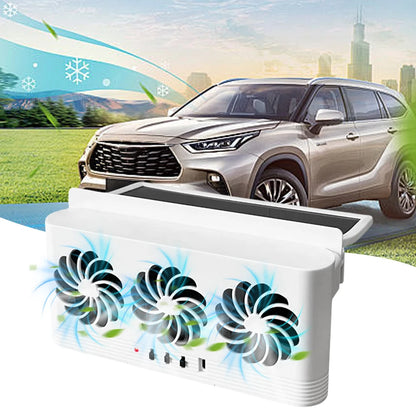 Ventilateur Solaire Pour Voiture Extraction et Ventilation USB