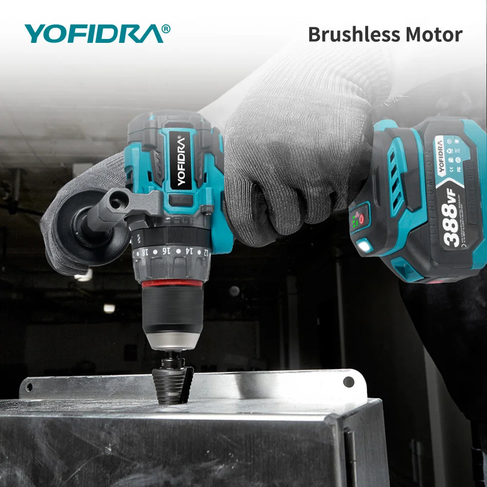 Yofidra Perceuse Visseuse À Percussion 700 Nm Brushless 18V Compatible Makita 13 mm 18v 3000 rpm 700 nm _Hi_chtgptapp_optimised_this_description-generator _Hi_chtgptapp_optimised_this_seo-meta-description _Hi_chtgptapp_optimised_this_seo-meta-title _Hi_chtgptapp_optimised_this_tags-generator _Hi_chtgptapp_optimised_this_title-generator batterie incluse bois bricolage brushless compatible makita couple élevé perceuse visseuse percussion perçage sans fil vissage yofidra