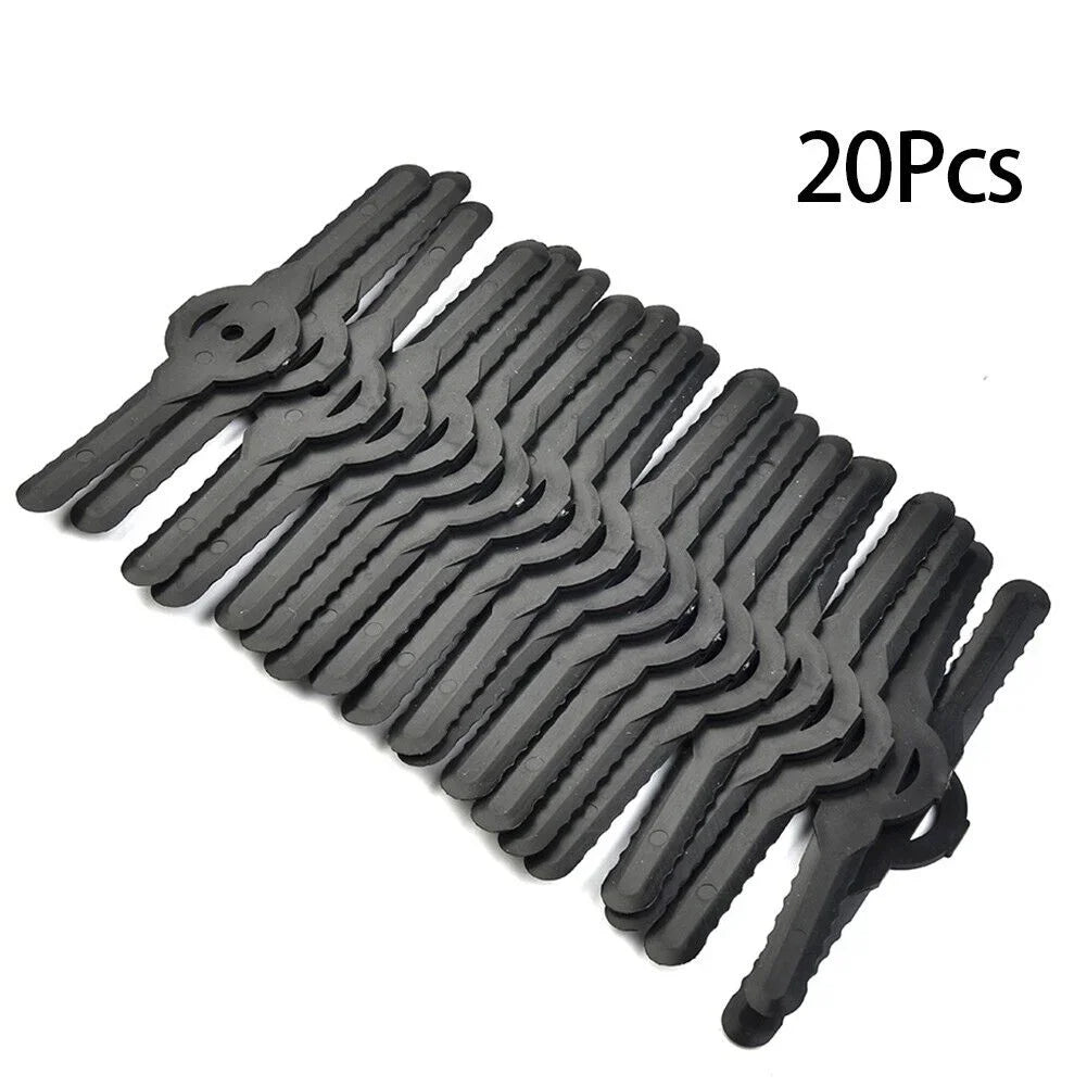Lames Plastique Pour Tondeuse Sans Fil 20 Pièces Pour Jardin 20 pièces
