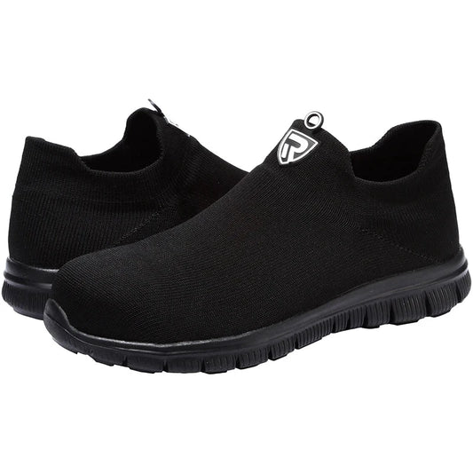 LARNMERN Chaussures De Sécurité Embout Acier Antidérapantes Légères