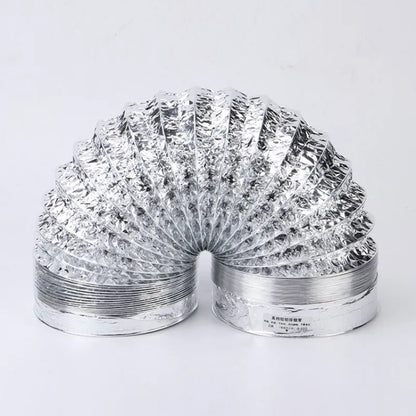 Tuyau de Ventilation en Aluminium Télescopique 80 100 120 150 200 mm