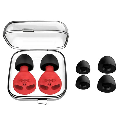 Silen – Bouchons d'oreilles anti acouphènes A-Rouge acouph anti bouchons confort confortables confortsilen leur oreilles pour silen silicone sont souple tout travail utilisables