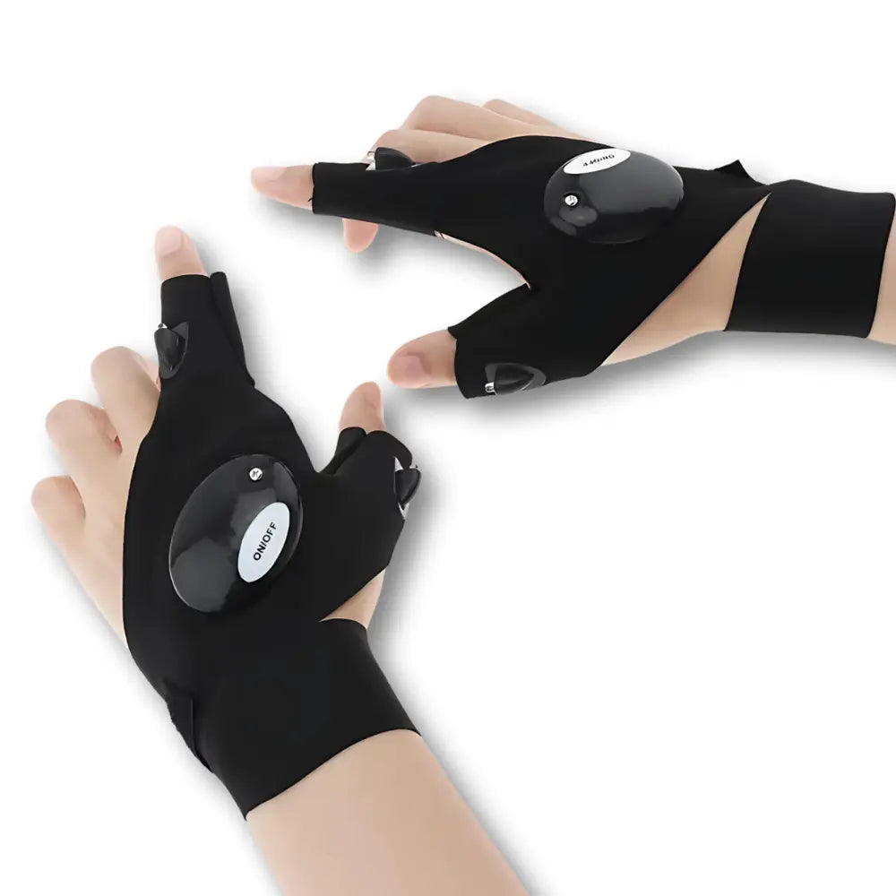 TSINYE – Gant éclairant LED Une Paire activit bricolage clairant doigts gant libres nocturnes pour professionnels tsinye votre vous
