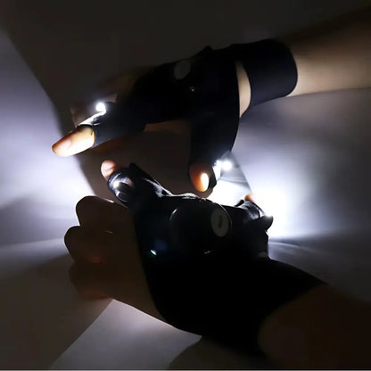 TSINYE – Gant éclairant LED activit bricolage clairant doigts gant libres nocturnes pour professionnels tsinye votre vous