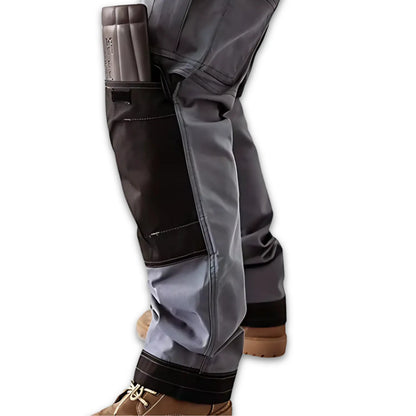 TrailForce - Pantalon de travail multi-poches artisans ceinture chantier confort genoux lastique multi oxford pantalon poches pour renforc sistancepantalon tissu trailforce travail