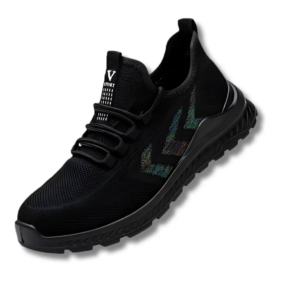 V-Sport - Baskets de sécurité à tissu extensible Noir