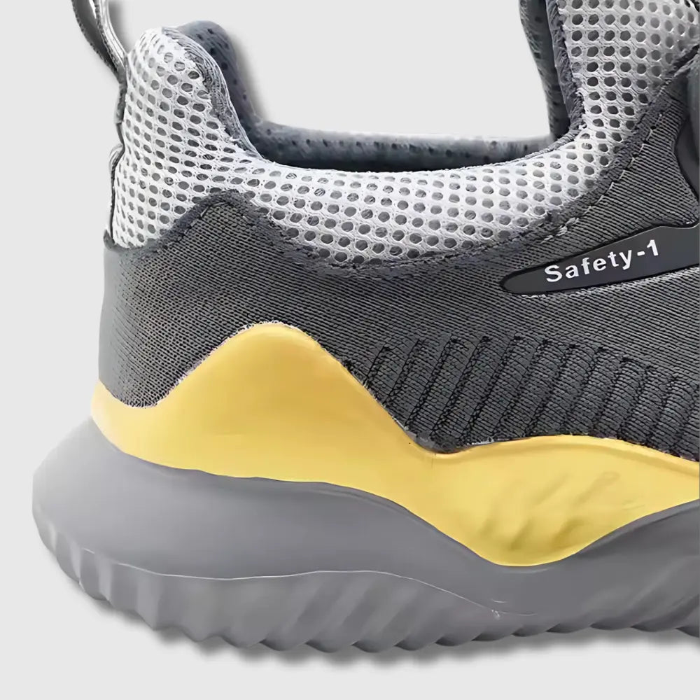 WEJUMP - Baskets de sécurité à doublure respirante acier assurent automne baskets caoutchouc certifi confort curit dans doublure durabilit durable embout environnements exceptionnelle hiver journ long maille optimale pour printemps protection respirante riau rieur rieure semelle sécurité tout toutes tricot volant wejump