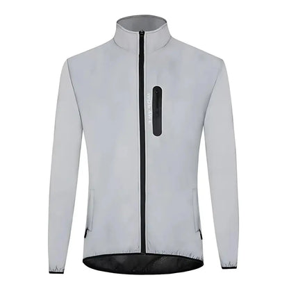 Veste Haute Visibilité au Travail Légère WOSAWE Blanche sans capuche avec confort confortable curit haute mouvement pour protection respirant tailles travail veste visibilit vous wosawel