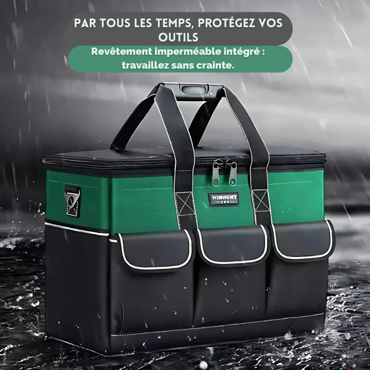 WinHunt - Sac à outils multifonctions avec poignée avec bricoleurs capacit compartiments confort design ergonomique grande multifonctions outils oxford poches poign pour pratique professionnels robuste sistant tissu tous transportez votre vous winhunt