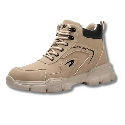 Y-JB : Bottes de Travail avec Doublure Maille (Non Fourrées) Beige adapt avec bottes conditions confort couvrez curit dans doublure elles embout environnements journ maille normes optimale parfaites pieds polaire pour prot rieurs saisons tout toutes travail travailleurs travaux