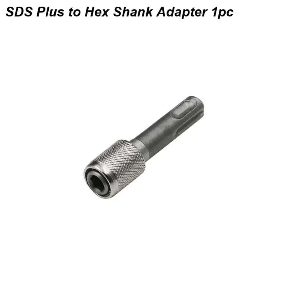 Adaptateur SDS Plus vers embout hexagonal 1/4 po – changement rapide - 1 adaptateur - Adaptateur SDS Plus