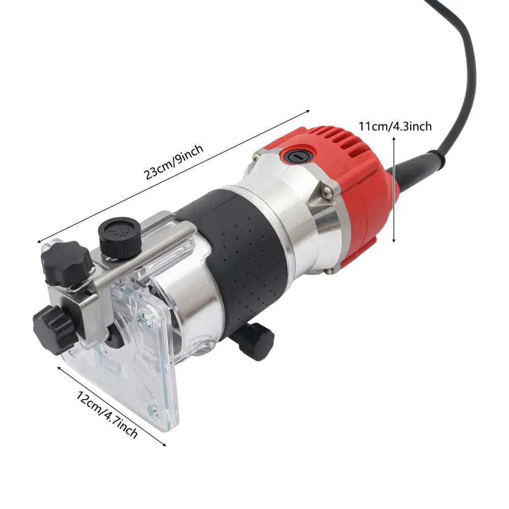 Affleureuse défonceuse 800 W 30 000 tr/min – pince 6,35 mm - Affleureuse électrique