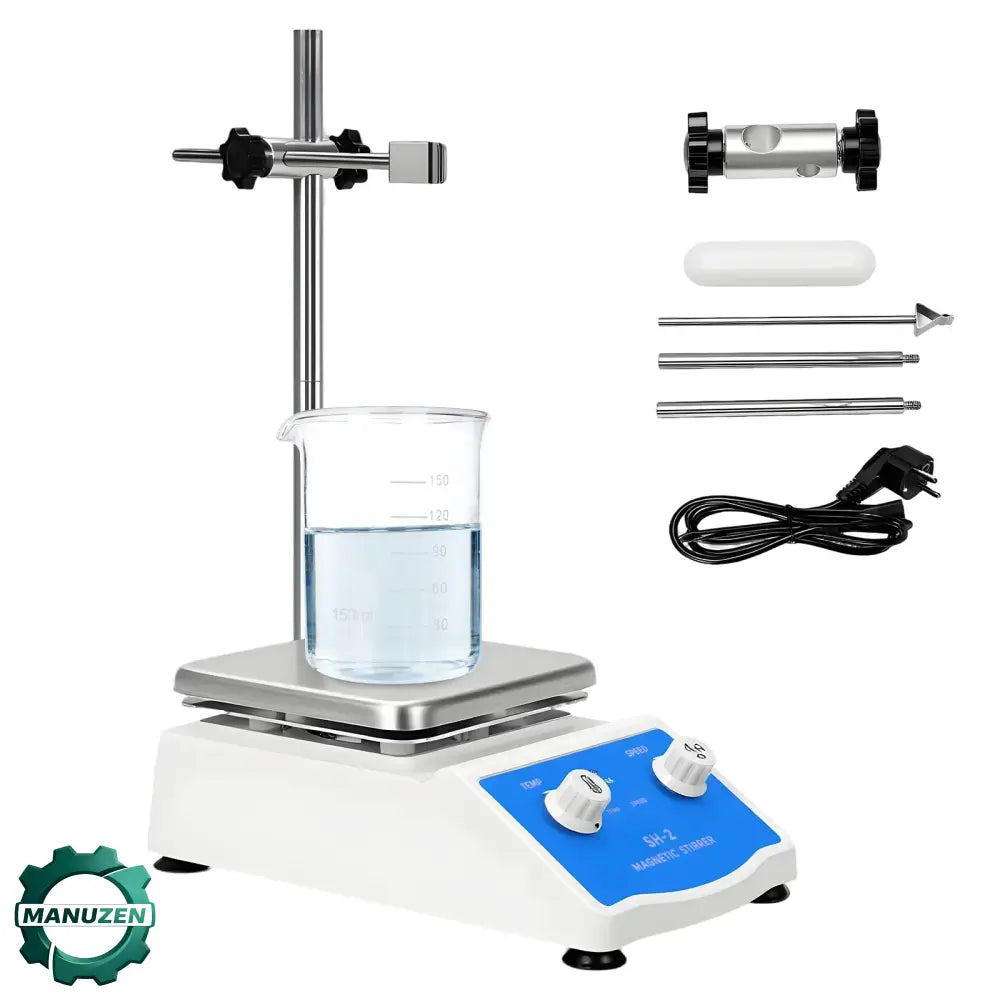 Agitateur magnétique chauffant SH-2 pour laboratoire – variante Blanc