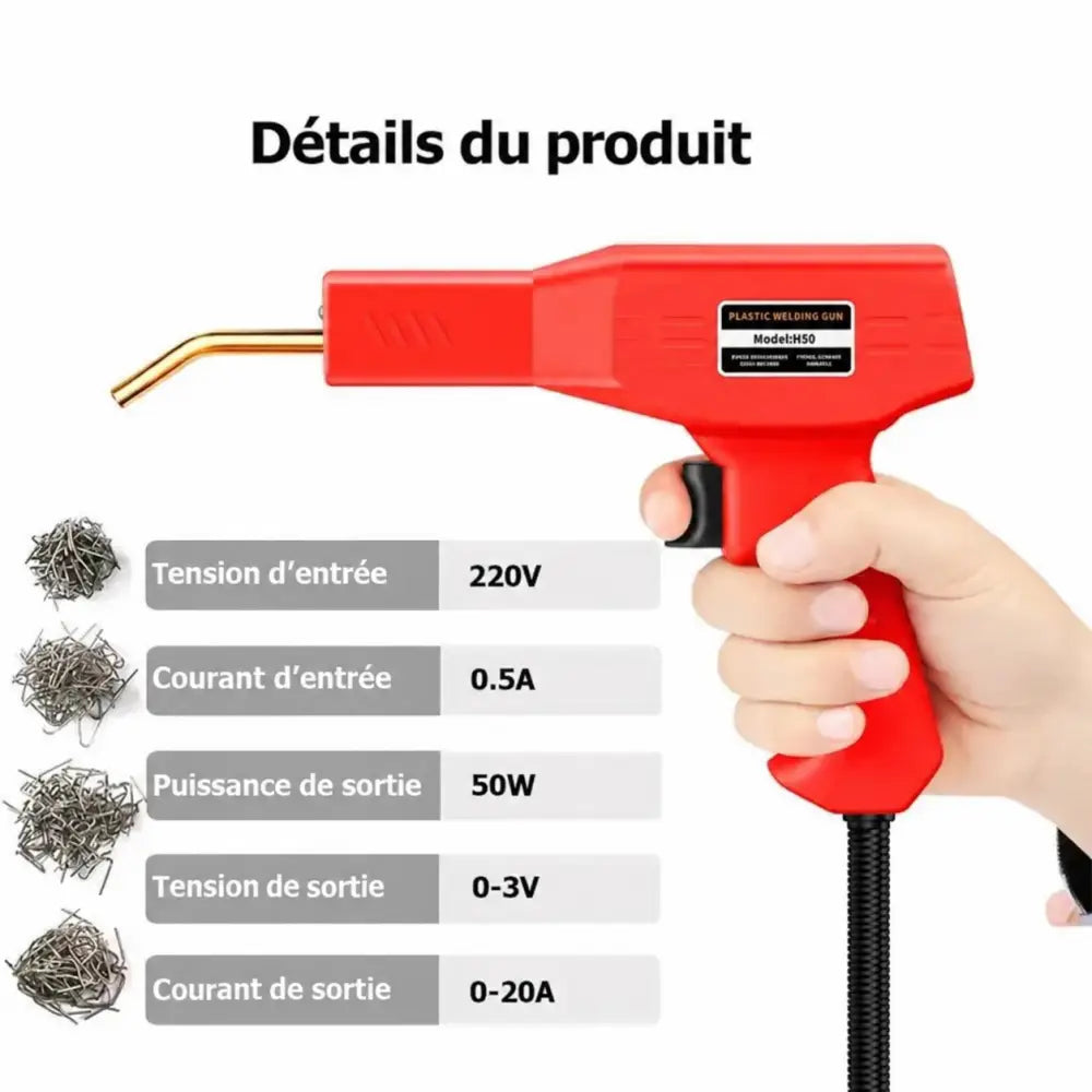 Kit de soudure plastique – texte en français