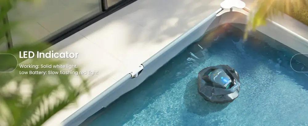 Aiper Nettoyeur De Piscine Robotisé Sans Fil Seagull Autonomie 90 Minutes