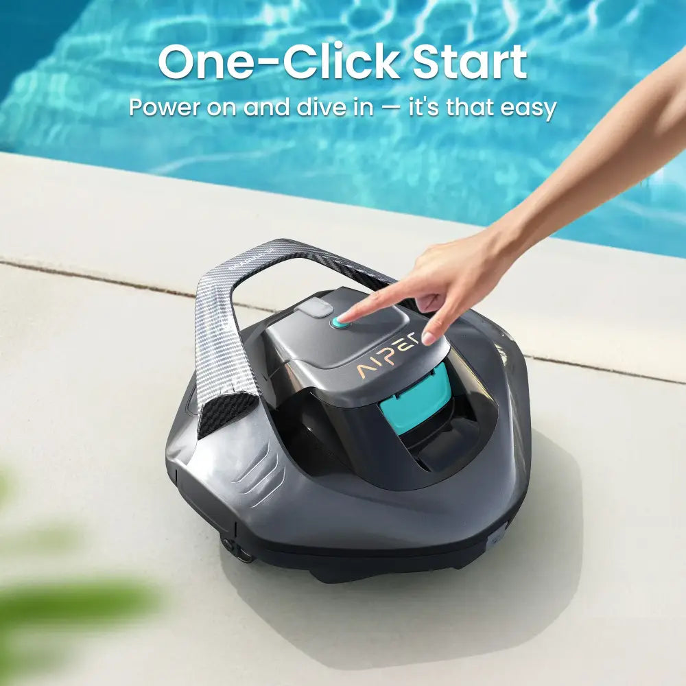 Aiper Nettoyeur De Piscine Robotisé Sans Fil Seagull Autonomie 90 Minutes