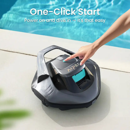 Aiper Nettoyeur De Piscine Robotisé Sans Fil Seagull Autonomie 90 Minutes