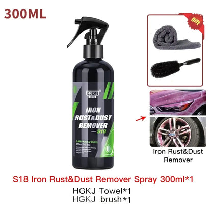 Antirouille Voiture Spray Nettoyage Fer Roues Oxydes Métalliques - S18-300ml X1pcs / Pologne
