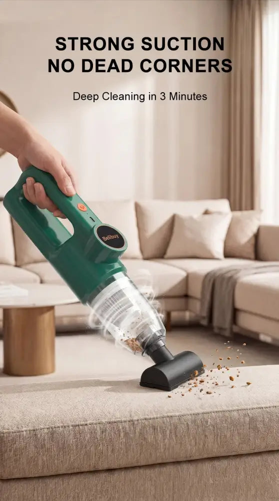 Aspirateur à main sans fil 70 W – recharge USB-C - aspirateur à main rechargeable USB C