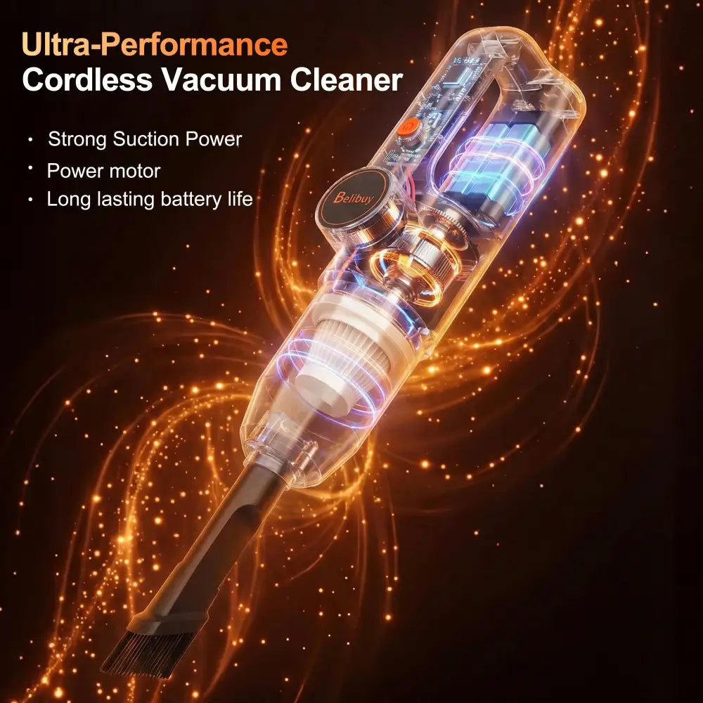 Aspirateur à main sans fil 70 W – recharge USB-C - aspirateur à main rechargeable USB C