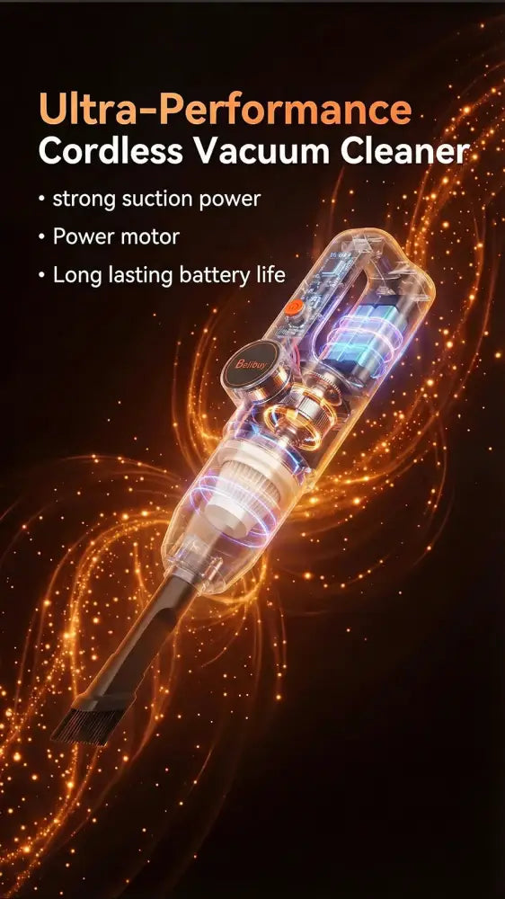 Aspirateur à main sans fil 70 W – recharge USB-C - aspirateur à main rechargeable USB C