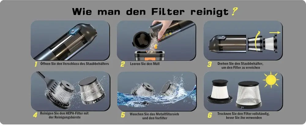 Aspirateur à main souffleur 4 en 1 rechargeable - Appareil 4 en 1 / Pologne - aspirateur souffleur à main 4 en 1