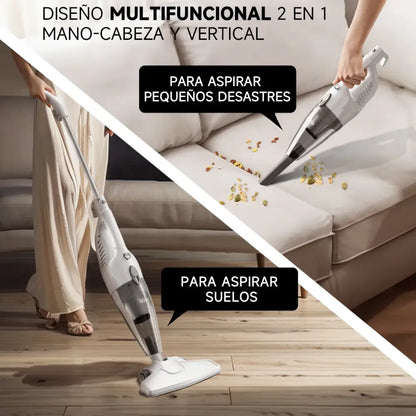 Aspirateur balai filaire 2 en 1 – 14 kPa bac 1,2 L - 14 kPa – bac 1,2 L / Prise européenne / Espagne - aspirateur balai