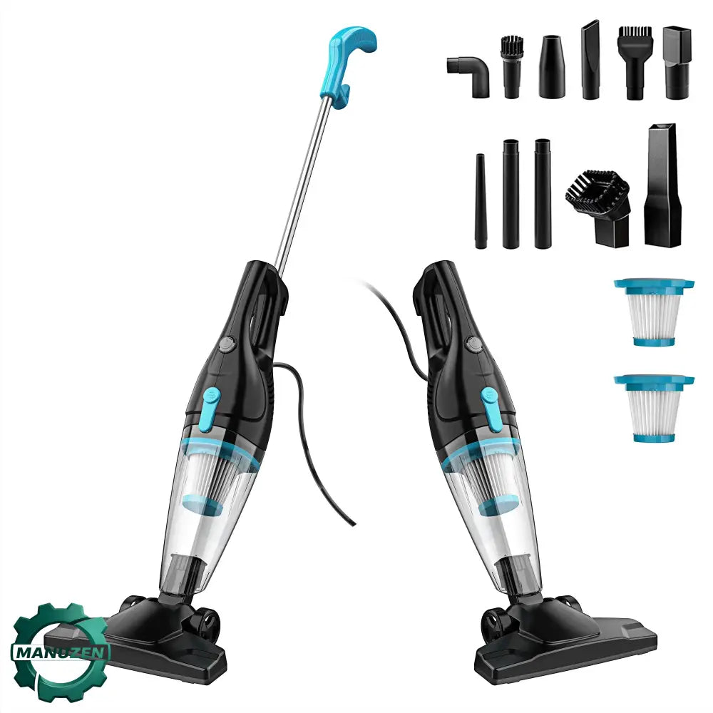 Aspirateur balai filaire 600 W – câble 6 m 9 accessoires - Allemagne / Prise européenne – 220–240 V - aspirateur balai