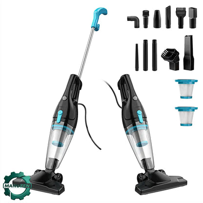 Aspirateur balai filaire 600 W – câble 6 m 9 accessoires - Allemagne / Prise européenne – 220–240 V - aspirateur balai