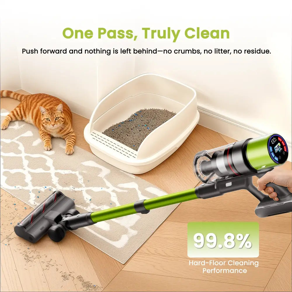 Aspirateur balai sans fil V6 65 kPa – autonomie 80 min – vue 2