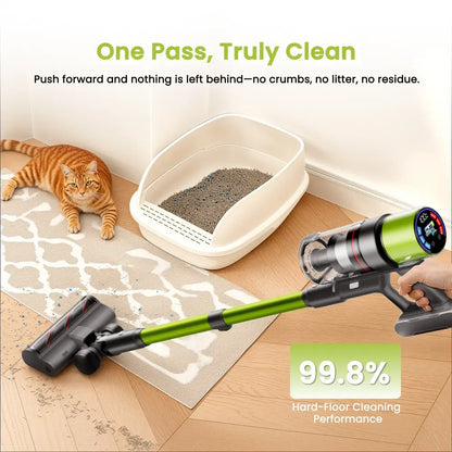 Aspirateur balai sans fil V6 65 kPa – autonomie 80 min – vue 2