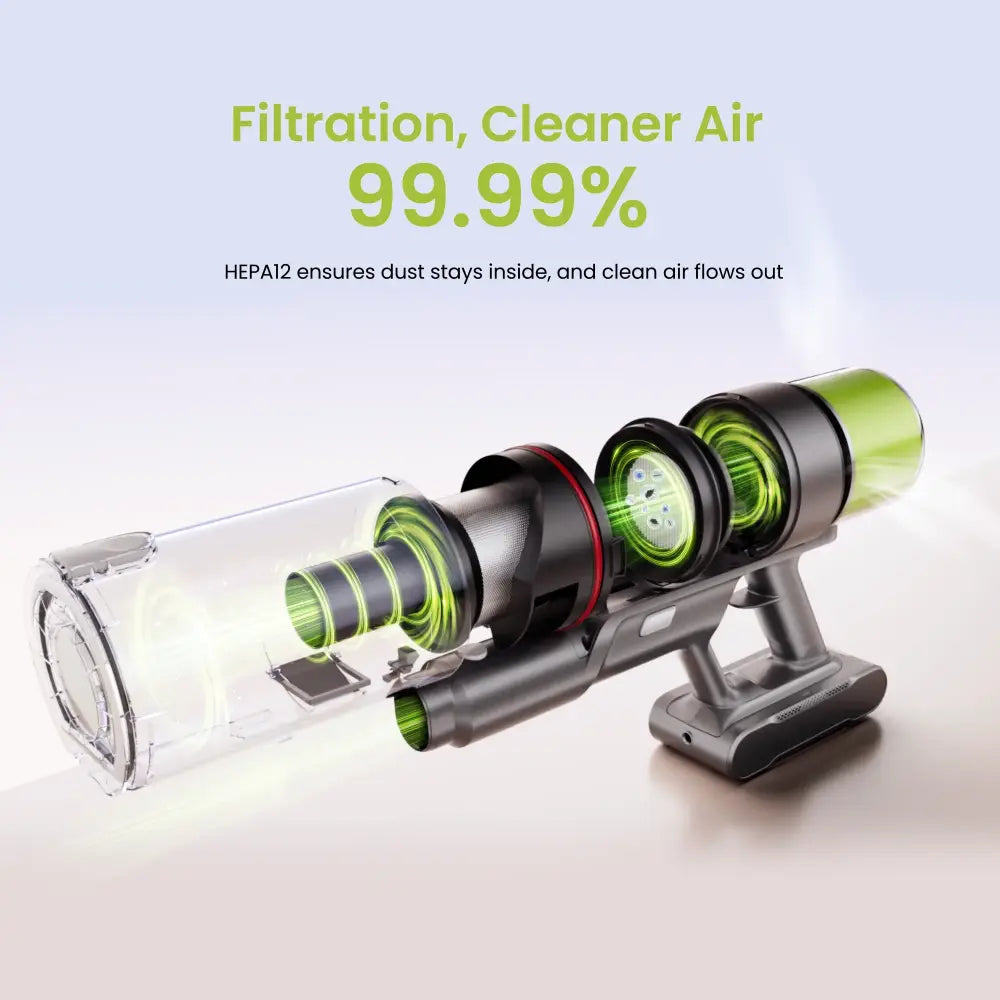 Aspirateur balai sans fil V6 65 kPa – autonomie 80 min – vue 10