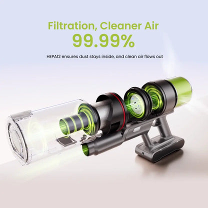 Aspirateur balai sans fil V6 65 kPa – autonomie 80 min – vue 10