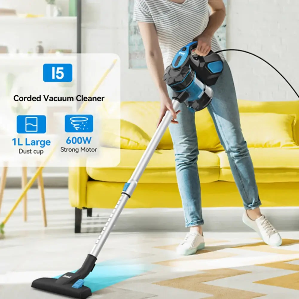 Aspirateur filaire 600 W 18 kPa – sols durs - aspirateur filaire sols durs 18 kPa