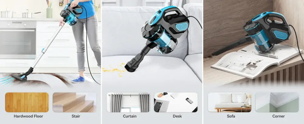 Aspirateur filaire 600 W 18 kPa – sols durs - aspirateur filaire sols durs 18 kPa