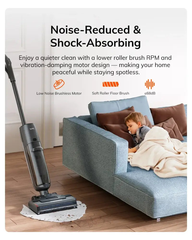 Aspirateur laveur sans fil 150 W – double réservoir - Prise européenne / France - aspirateur laveur sans fil double