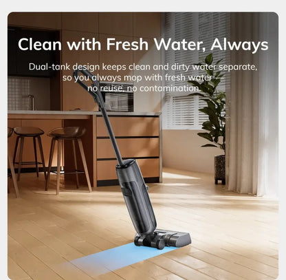 Aspirateur laveur sans fil 150 W – double réservoir - Prise européenne / France - aspirateur laveur sans fil double