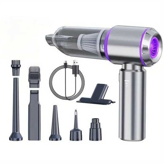 Aspirateur Portatif Sans Fil 30000Pa 4 En 1 Pour Voiture Clavier
