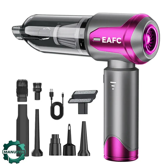 Aspirateur Portatif Sans Fil 30000Pa 4 En 1 Pour Voiture Clavier Rose France