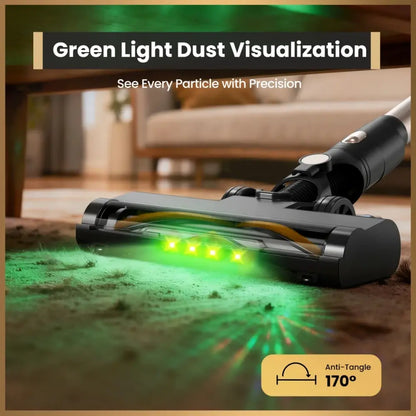 Aspirateur sans fil Lamzien V8MAX, 45 000 Pa et filtre HEPA