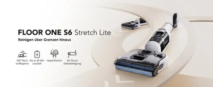 Aspirateur Sans Fil Sec et Humide Tineco Floor One S6 Stretch Lite 40 Minutes