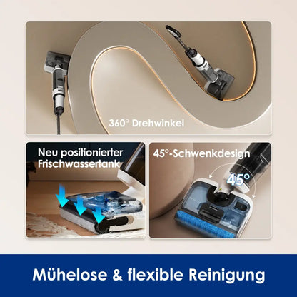 Aspirateur Sans Fil Sec et Humide Tineco Floor One S6 Stretch Lite 40 Minutes