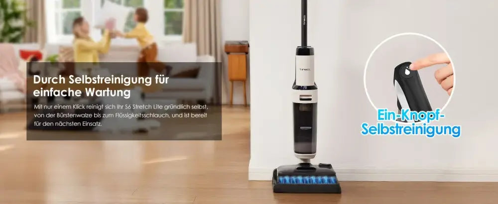 Aspirateur Sans Fil Sec et Humide Tineco Floor One S6 Stretch Lite 40 Minutes