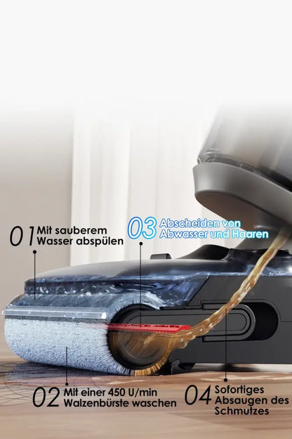 Aspirateur Tineco Floor One I6 Sans Fil Humide Et Sec 40 Minutes