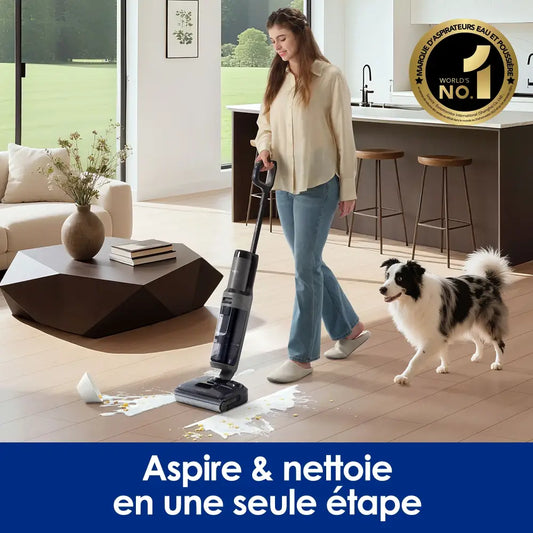 Aspirateur Tineco Floor One I6 Sans Fil Humide Et Sec 40 Minutes
