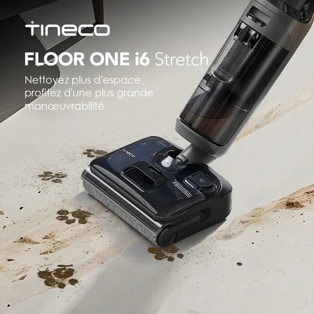 Aspirateur Tineco Floor One I6 Sans Fil Humide Et Sec 40 Minutes GRIS FONCÉ